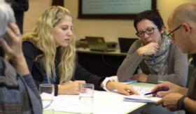 Gruppenarbeit im Verkaufstraining